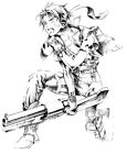 Rudy Sketch from Wild Arms Alter Code: F