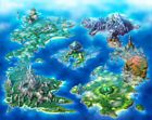 Children of Mana World Map