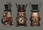 Clone Mechanical White Rabbit