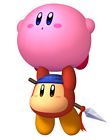 Kirby &amp; Bandanna Waddle Dee Art from Kirby's Return to Dream Land