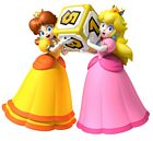 Daisy & Peach