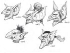 Male Goblin Heads