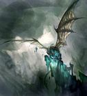Frost Wyrm on Cliff