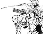 Raiden and Robot Illustration