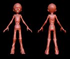 Zombie Kid Render