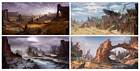 Alik'r and Bangkorai Environment Art from The Elder Scrolls Online