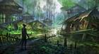 Argonian Village Art from The Elder Scrolls Online