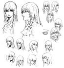 Katherine Face Sketches