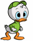 Louie Art from DuckTales Remastered