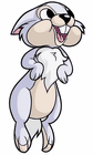 Snow Bunny Art from DuckTales Remastered