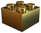 Lego Gold Brick