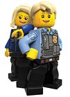 Natalia &amp; Chase Art from Lego City Undercover