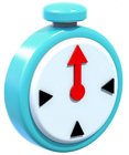Blue Clock