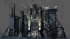 Gotham City Police Department Art from Batman: Arkham Origins