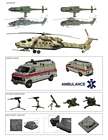 Gunship and Ambulance