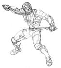 Knife Soldier Sketch
