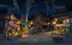 Labyrinthia Marketplace, Night