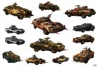 Car Designs Art from Rage