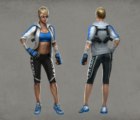 Cassie Alt Concept Art from Mortal Kombat X