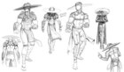 Kung Lao Sketches
