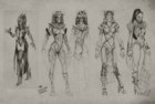 Mileena Sketches
