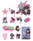 D.Va Spray Art from Overwatch