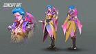 Moira Glam Skin Art from Overwatch