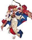 Wealth Wisher Anna, Battle Art from Fire Emblem Heroes