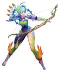 Yumizuru Eleonora, Battle