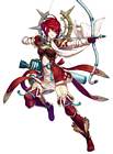 Blue Sky Warrior Hinoka, Battle