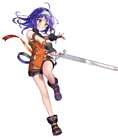 Budding Blade Mia, Battle