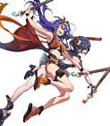 Harmonic Blades Mia, Battle