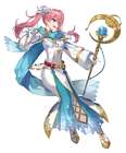 Resplendent Serra, Battle Art from Fire Emblem Heroes