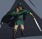 Early Hooded Link Concept Art