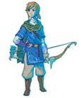 Link & Bow Concept Art