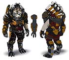 Drack Concept Artwork from Mass Effect: Andromeda