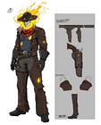 Ghost Rider Outlaw Costume