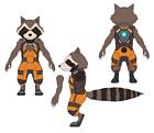 Rocket Raccoon Concept Artwork