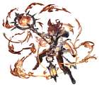 Blazing Teacher Elmott, Battle Art