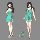 Adolescent Tifa Concept Artwork