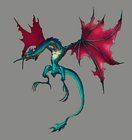 Cerulean Drake Concept Art