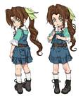 Child Aerith Concept Art