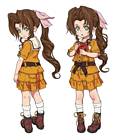 Child Aerith Concept Artwork