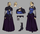 Cloud Blue Dress Concept Artwork