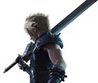 Cloud Strife Artwork from FF7 Remake