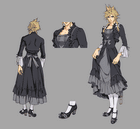 Cloud Simple Dress Concept Artwork