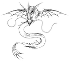 Leviathan Line Art