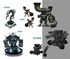 Robot Enemies Concept Art