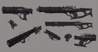 Rufus' Shotgun Concept Art