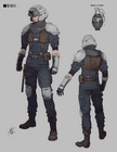 Shinra Security Officer Concept Art